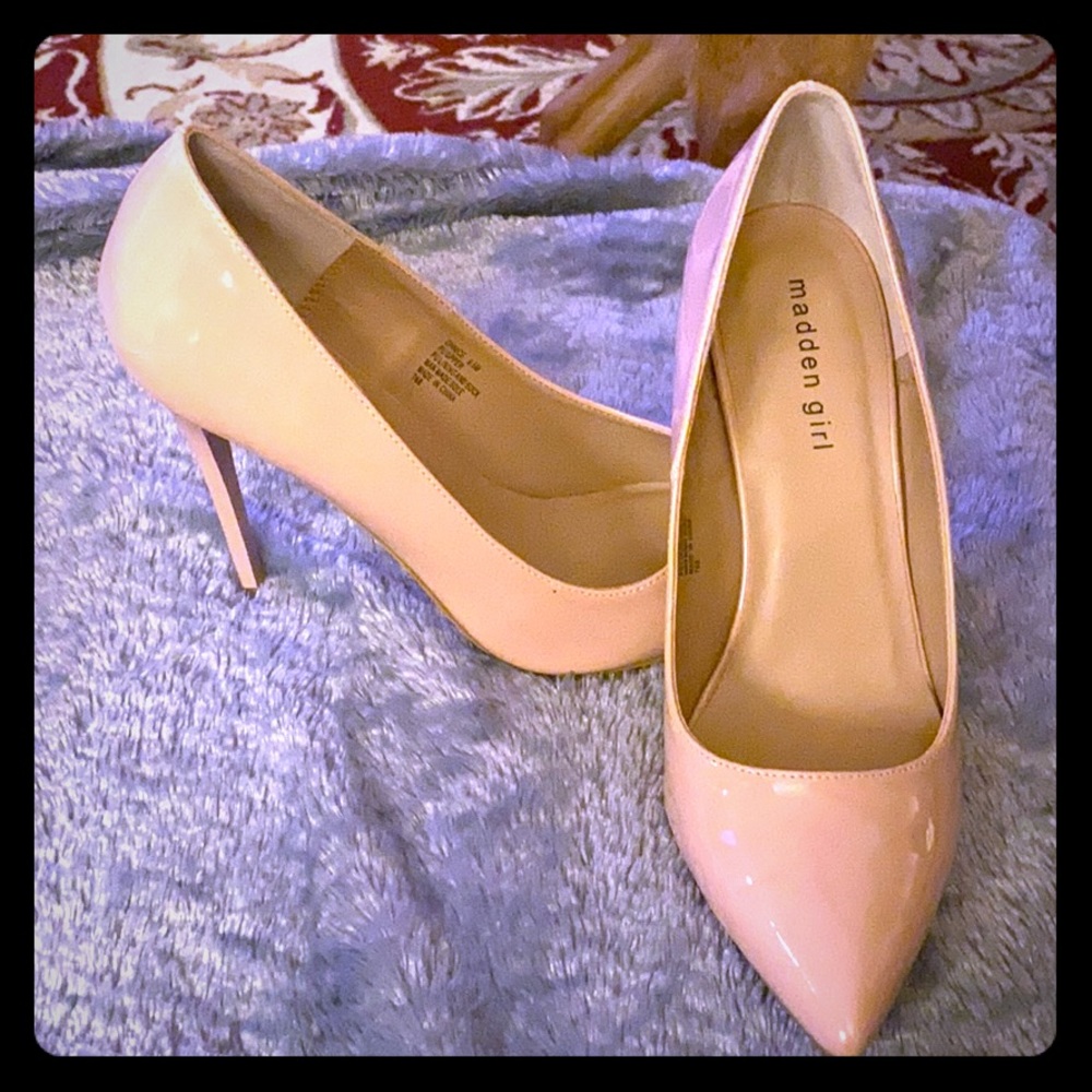 Nude/Pale Blush Madden Girl Heels